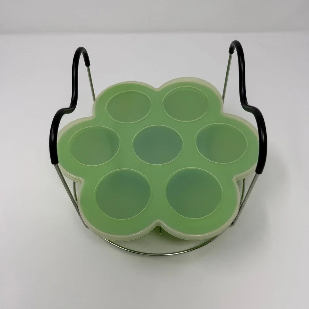 Instant Pot Silicone Egg‎ Bite Mold & Lift Rack Set Pressure Cooker Accessories
